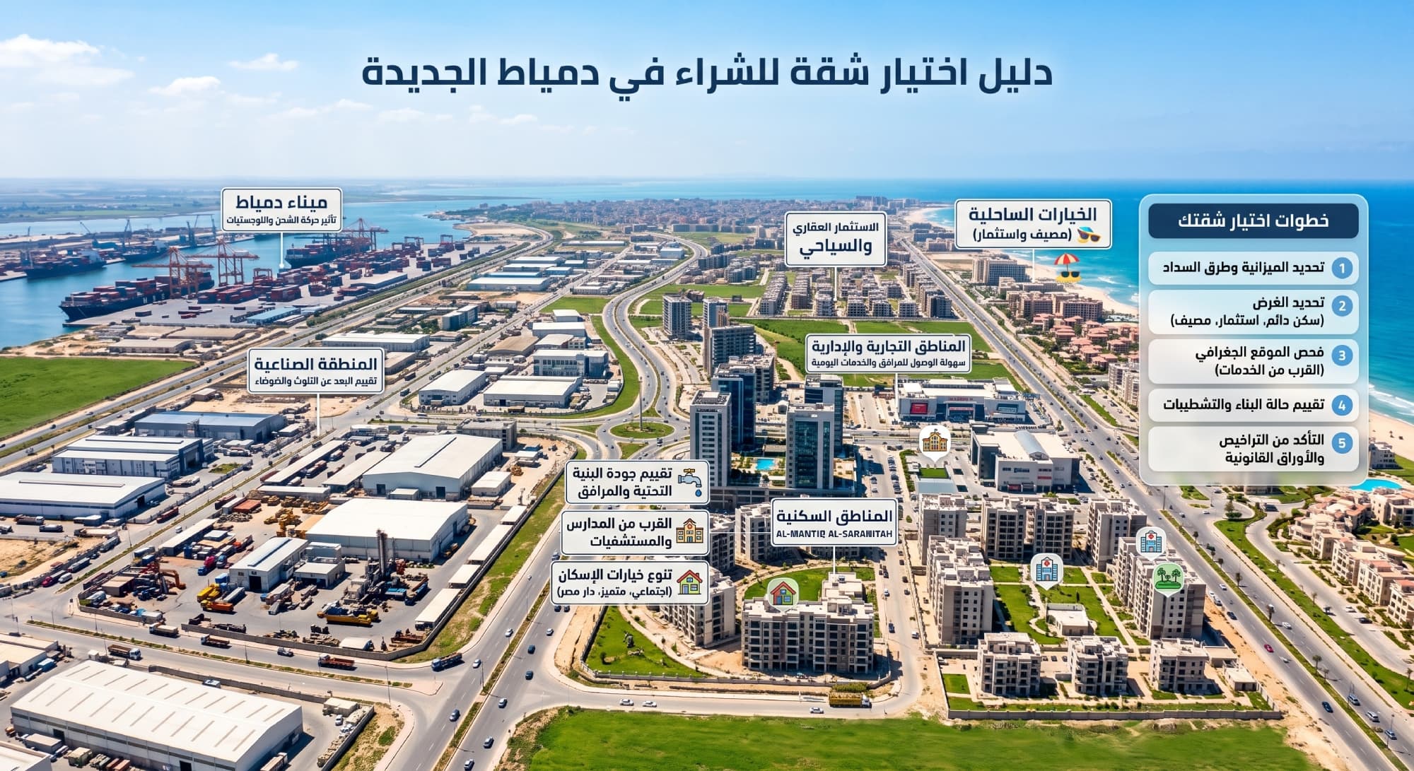 How to Choose an Apartment to Buy in New Damietta: A Practical 2026 Guide